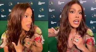 Anitta diz ser a favor de taxação de super-ricos: 'Minha responsabilidade é pagar os impostos'