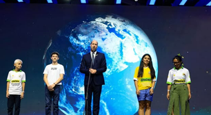 Príncipe William arrisca palavras em português durante discurso em prêmio no RJ; veja