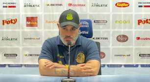 Rafael Guanaes lamenta falta de eficácia na partida