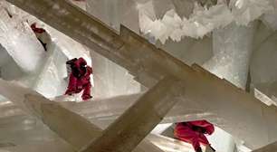 Cristais atingem 50º C em caverna mexicana e podem matar quem demora lá dentro