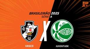 Vasco x Juventude: onde assistir, escalações e arbitragem