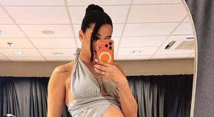 Grávida, ex-bbb Key Alves impressiona com barrigão: 'Una mamasita'