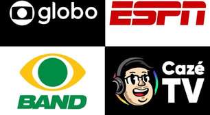 Band, Globo, ESPN e CazéTV fazem propostas e "duelam" por competição