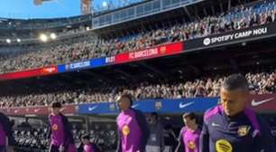 Vídeo: Barcelona abre treino para 23 mil pessoas no novo Camp Nou