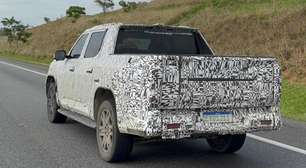 Nova geração da VW Amarok é flagrada no Brasil e será híbrida em 2027