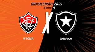 Vitória x Botafogo: onde assistir, escalações e arbitragem