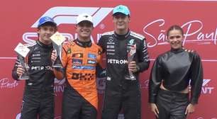 Maísa Silva entrega troféus da corrida Sprint do GP de São Paulo