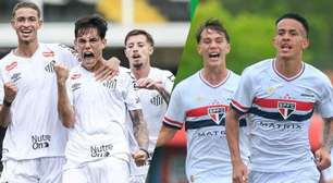 Santos x São Paulo, pelo Sub-20: onde assistir e escalações