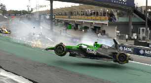 F1: Bortoleto assusta torcida com forte acidente na Sprint