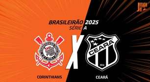 Corinthians x Ceará, AO VIVO, com a Voz do Esporte, às 14h30