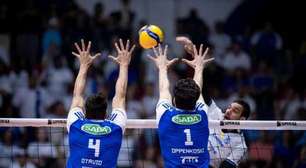 Sada Cruzeiro assume a liderança e joga o Minas para a zona de rebaixamento