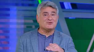 Cléber Machado se confunde e cita Globo durante transmissão na Record