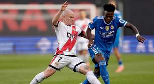 Real Madrid empata com o Rayo Vallecano, mas segue líder