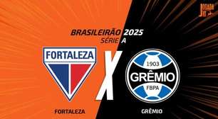 Fortaleza x Grêmio, AO VIVO, com a Voz do Esporte, às 19h