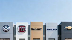 Por mais diverso que o mercado automotivo pareça, essas 5 empresas dominam as vendas de carros no mundo todo