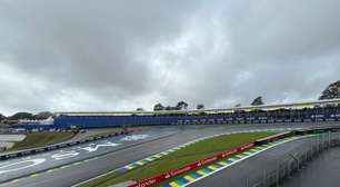 Interlagos amanhece com chuva fina antes do GP de São Paulo de F1