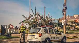 Dupla é capturada após roubo e fuga em bicicleta pelas ruas de Capão da Canoa