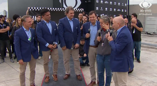 Emoção de Mari Becker e homenagem a Reginaldo Leme: veja como foi a despedida da F1 da Band