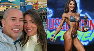 Humorista de 'Cine Holliúdy' revela namoro com fisiculturista: 'Obra de arte viva'