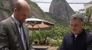 Príncipe William surpreende Huck ao explicar por que 'proíbe' filhos de ter celular