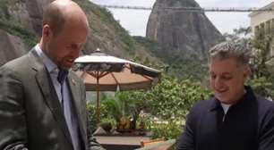 Saiba qual foi o presente que Príncipe William recebeu de Luciano Huck