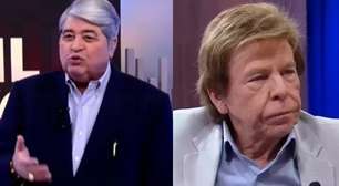 Datena perde a paciência com Nelson Rubens ao vivo, revela 'bronca' nos bastidores e dispara: 'Chato'