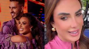 Nicole Bahls rompe silêncio após ser eliminada da 'Dança dos Famosos': 'Nosso lugar'