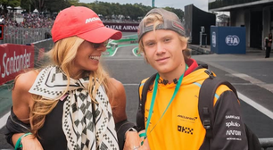 Filho de Galisteu quer ser piloto de corrida como Senna: 'Fingi que não ouvi'