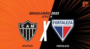 Atlético x Fortaleza: onde assistir, escalações e arbitragem