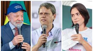 Nova pesquisa testa Lula, Tarcísio e Michelle para 2026; veja os resultados
