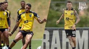 Atlético tem retornos de Bernard e Ruan, mas perde três para jogo contra o Fortaleza