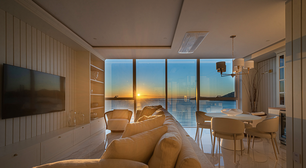 Apartamento une estilo Hamptons e tecnologia em BC