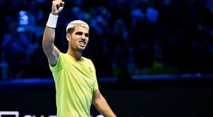 Alcaraz analisa vitória "exaustiva" sobre Fritz no ATP Finals