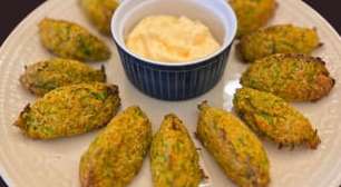 Bolinho de legumes com aveia na Airfryer: sem trigo e sem fritar