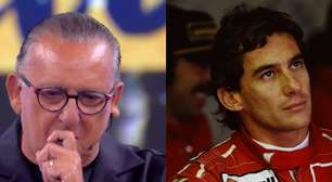 'Não me sai da cabeça um erro que cometi': poucos sabem, mas morte de Ayrton Senna quase acabou com a carreira de Galvão Bueno e fez narrador repensar futuro