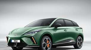 MG estreia no Brasil com trio de carros elétricos MG4, MGS5 e Cyberster
