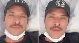 Leandro Lima quebra silêncio e desabafa após ingerir gasolina: 'Me sentindo...'