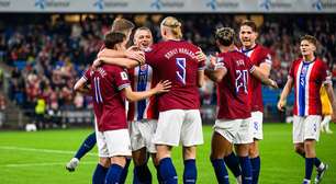 Haaland mira recorde histórico de Lewandowski nas Eliminatórias