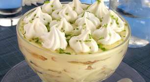 Pavê de limão com suspiro: teste a sobremesa refrescante