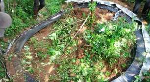 Pra quem não viu: 'Anel' de 500 kg cai do espaço em cima de um vilarejo no Quênia