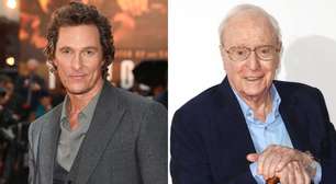 Matthew McConaughey e Michael Caine vendem o uso de suas vozes para empresa de IA