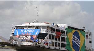 Barqueata reúne embarcações e lideranças da Amazônia em ato; veja fotos