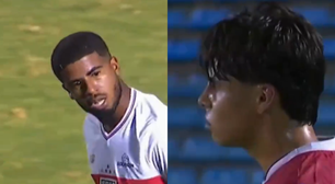 Meia do São Paulo acusa atacante do Fortaleza de racismo na Copa do Brasil Sub-20