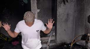 Barbeiro não sabe como se reerguer após incêndio em ação policial no Rio de Janeiro