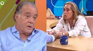 Cissa Guimarães pega Tony Ramos de surpresa com comentário: 'Tá comestível'