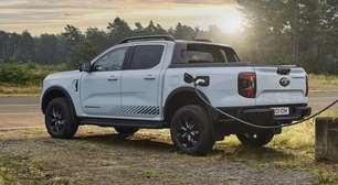 Ford apresenta primeira picape brasileira que combina tecnologias flex e híbrida para entregar potência que supera versão V6