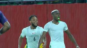 Osimhen decide, Nigéria goleia o Gabão e avança nos playoffs da repescagem da África