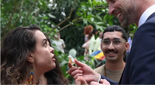 Como brasileira entregou presente inusitado ao príncipe William e transmitiu forte mensagem ambiental