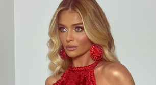 Cíntia Dicker explica troca de silicone meses antes de estrear como musa do Salgueiro: 'Estava estourado'