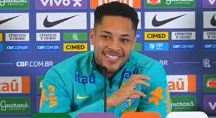 Vitor Roque explica origem de apelido: 'Meu pai é tigrão'